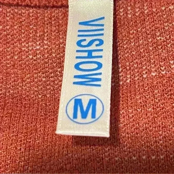 Stylish Star Pattern V-Neck Sweater - Soft, Warm, Distressed- Viishow- M - Picture 6 of 9